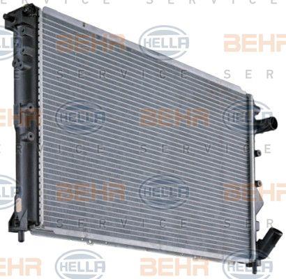 Behr-Hella 8MK 376 720-031 Радиатор охлаждения двигателя 8MK376720031: Отличная цена - Купить в Польше на 2407.PL!