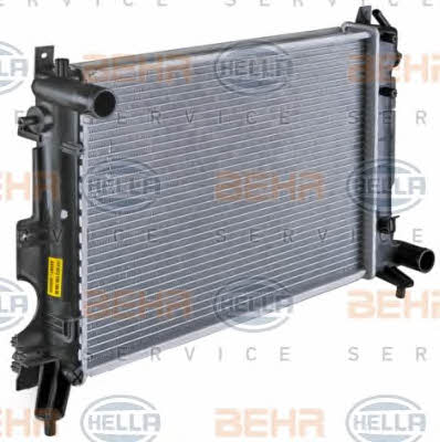 Радиатор охлаждения двигателя Behr-Hella 8MK 376 720-551