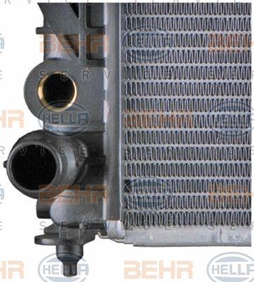 Chłodnica, układ chłodzenia silnika Behr-Hella 8MK 376 720-591