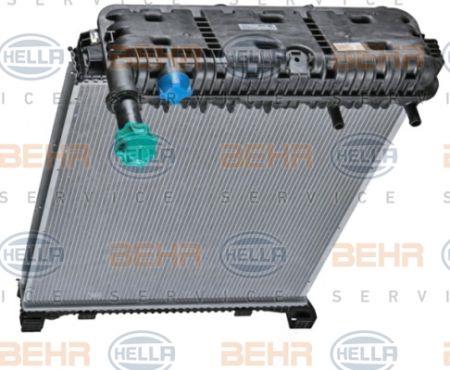 Behr-Hella 8MK 376 721-261 Радіатор охолодження двигуна 8MK376721261: Приваблива ціна - Купити у Польщі на 2407.PL!