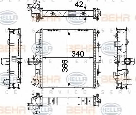 Купить Behr-Hella 8MK 376 733-671 по низкой цене в Польше!