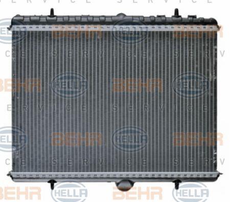 Radiator, engine cooling Behr-Hella 8MK 376 745-131