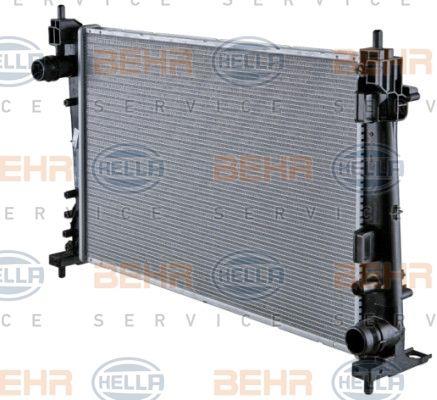 Behr-Hella 8MK 376 754-461 Радиатор охлаждения двигателя 8MK376754461: Отличная цена - Купить в Польше на 2407.PL!