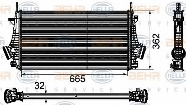 Behr-Hella 8ML 376 746-481 Ladeluftkühler 8ML376746481: Kaufen Sie zu einem guten Preis in Polen bei 2407.PL!