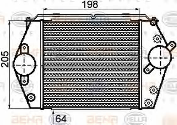 Behr-Hella 8ML 376 756-561 Chłodnica powietrza doładowującego (intercooler) 8ML376756561: Dobra cena w Polsce na 2407.PL - Kup Teraz!