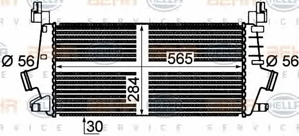 Behr-Hella 8ML 376 777-261 Intercooler, charger 8ML376777261: Buy near me in Poland at 2407.PL - Good price!