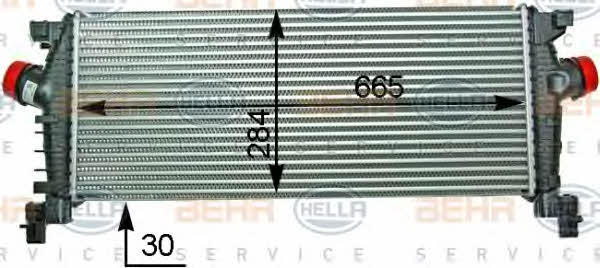 Behr-Hella 8ML 376 910-211 Intercooler, charger 8ML376910211: Buy near me in Poland at 2407.PL - Good price!