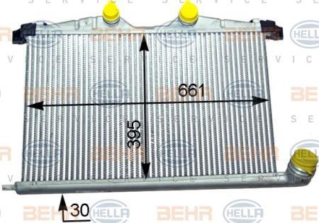 Behr-Hella 8ML 376 910-321 Intercooler, charger 8ML376910321: Buy near me in Poland at 2407.PL - Good price!