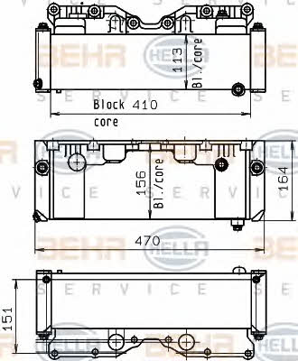 Behr-Hella 8MO 376 765-611 Chłodnica oleju 8MO376765611: Dobra cena w Polsce na 2407.PL - Kup Teraz!