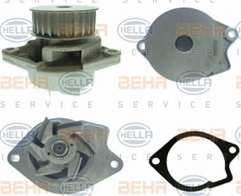 Behr-Hella 8MP 376 800-031 Water pump 8MP376800031: Buy near me in Poland at 2407.PL - Good price!