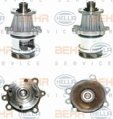 Behr-Hella 8MP 376 801-031 Water pump 8MP376801031: Buy near me in Poland at 2407.PL - Good price!