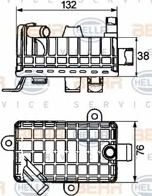 Behr-Hella 8MO 376 725-791 Chłodnica oleju 8MO376725791: Dobra cena w Polsce na 2407.PL - Kup Teraz!