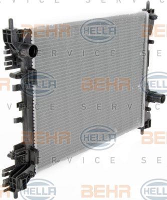 Behr-Hella 8MK 376 900-011 Radiator, engine cooling 8MK376900011: Buy near me at 2407.PL in Poland at an Affordable price!
