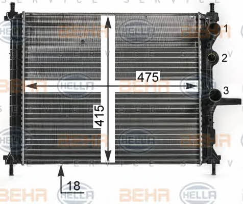 Buy Behr-Hella 8MK376900091 – good price at 2407.PL!