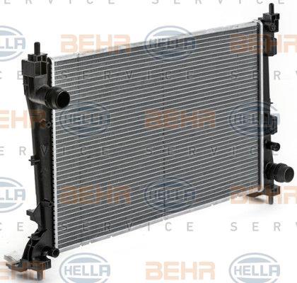 Behr-Hella 8MK 376 900-201 Радіатор охолодження двигуна 8MK376900201: Приваблива ціна - Купити у Польщі на 2407.PL!