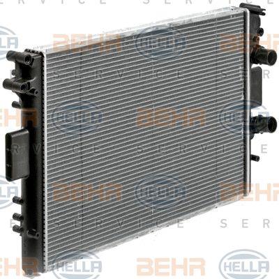 Behr-Hella 8MK 376 900-231 Радіатор охолодження двигуна 8MK376900231: Приваблива ціна - Купити у Польщі на 2407.PL!