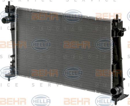Behr-Hella 8MK 376 900-281 Радиатор охлаждения двигателя 8MK376900281: Отличная цена - Купить в Польше на 2407.PL!
