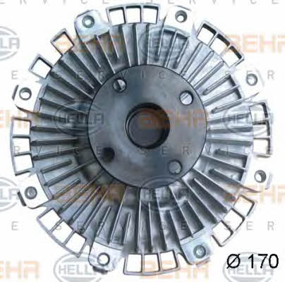 Behr-Hella 8MV 376 734-271 Viscous coupling assembly 8MV376734271: Buy near me at 2407.PL in Poland at an Affordable price!