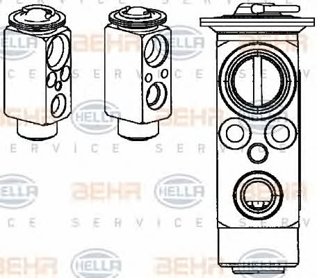 Behr-Hella 8UW 351 234-391 Air conditioner expansion valve 8UW351234391: Buy near me in Poland at 2407.PL - Good price!