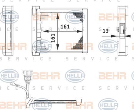 Behr-Hella 6ZT 351 080-211 Радиатор отопителя салона 6ZT351080211: Отличная цена - Купить в Польше на 2407.PL!