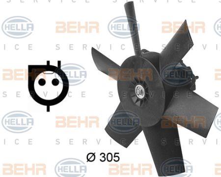 Behr-Hella 8EW 009 144-641 Hub, engine cooling fan wheel 8EW009144641: Buy near me at 2407.PL in Poland at an Affordable price!