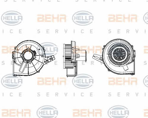 Behr-Hella 8EW 009 157-111 Fan assy - heater motor 8EW009157111: Buy near me in Poland at 2407.PL - Good price!