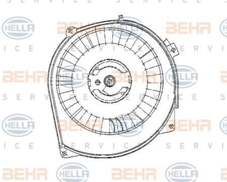 Behr-Hella 8EW 009 157-761 Fan assy - heater motor 8EW009157761: Buy near me in Poland at 2407.PL - Good price!