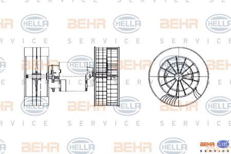 Behr-Hella 8EW 009 159-361 Fan assy - heater motor 8EW009159361: Buy near me in Poland at 2407.PL - Good price!