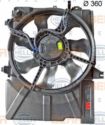 Behr-Hella 8EW 351 041-411 Вентилятор радиатора охлаждения 8EW351041411: Отличная цена - Купить в Польше на 2407.PL!