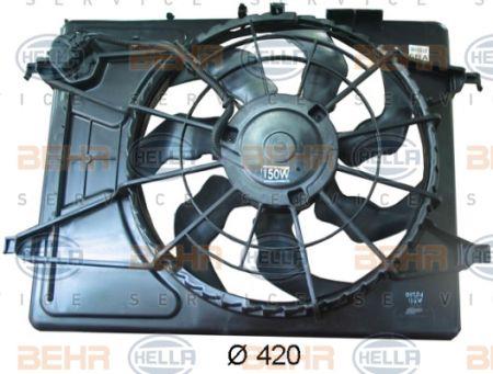 Behr-Hella 8EW 351 043-191 Hub, engine cooling fan wheel 8EW351043191: Buy near me in Poland at 2407.PL - Good price!