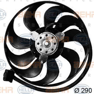 Behr-Hella 8EW 351 043-571 Hub, engine cooling fan wheel 8EW351043571: Buy near me in Poland at 2407.PL - Good price!