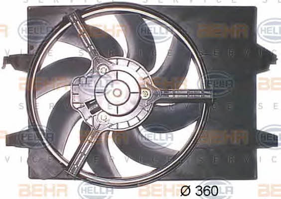 Behr-Hella 8EW 351 043-671 Вентилятор радиатора охлаждения 8EW351043671: Отличная цена - Купить в Польше на 2407.PL!