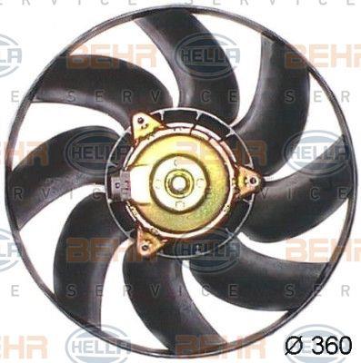 Behr-Hella 8EW 351 043-691 Вентилятор радіатора охолодження 8EW351043691: Купити у Польщі - Добра ціна на 2407.PL!