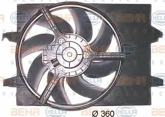 Behr-Hella 8EW 351 043-771 Вентилятор радіатора охолодження 8EW351043771: Купити у Польщі - Добра ціна на 2407.PL!