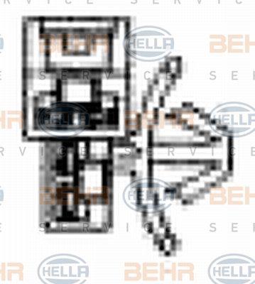 Behr-Hella 8EW 351 044-491 Вентилятор радіатора охолодження 8EW351044491: Приваблива ціна - Купити у Польщі на 2407.PL!