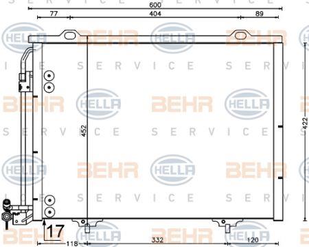 Behr-Hella 8FC 351 037-334 Cooler Module 8FC351037334: Buy near me in Poland at 2407.PL - Good price!