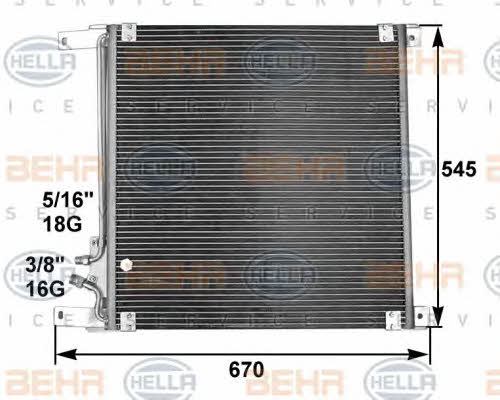 Behr-Hella 8FC 351 301-021 Cooler Module 8FC351301021: Buy near me in Poland at 2407.PL - Good price!