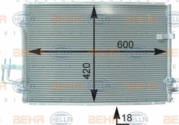 Behr-Hella 8FC 351 303-031 Cooler Module 8FC351303031: Buy near me in Poland at 2407.PL - Good price!