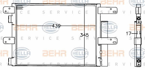 Behr-Hella 8FC 351 307-601 Cooler Module 8FC351307601: Buy near me in Poland at 2407.PL - Good price!