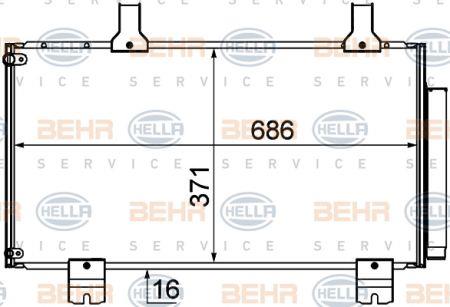 Behr-Hella 8FC 351 310-261 Kühlmodul 8FC351310261: Kaufen Sie zu einem guten Preis in Polen bei 2407.PL!