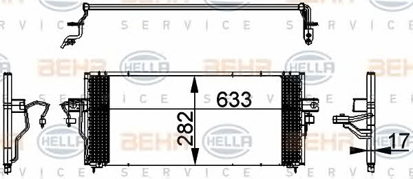 Behr-Hella 8FC 351 317-731 Cooler Module 8FC351317731: Buy near me in Poland at 2407.PL - Good price!