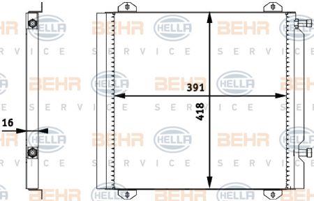 Behr-Hella 8FC 351 317-761 Cooler Module 8FC351317761: Buy near me in Poland at 2407.PL - Good price!