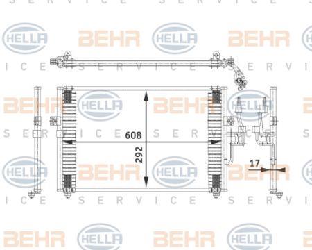 Behr-Hella 8FC 351 318-051 Cooler Module 8FC351318051: Buy near me in Poland at 2407.PL - Good price!