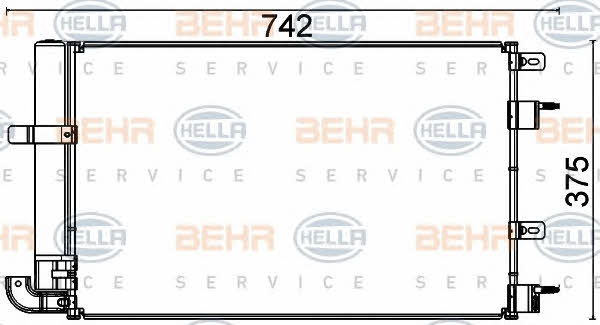 Behr-Hella 8FC 351 318-601 Cooler Module 8FC351318601: Buy near me in Poland at 2407.PL - Good price!