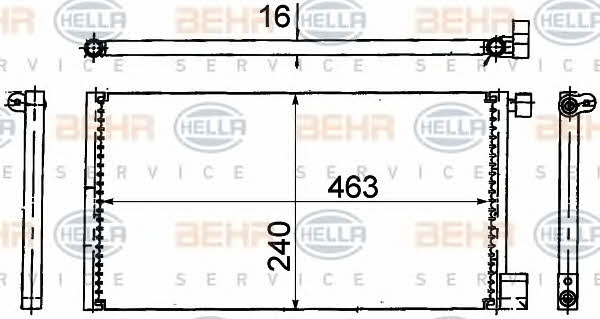 Behr-Hella 8FC 351 318-771 Cooler Module 8FC351318771: Buy near me in Poland at 2407.PL - Good price!