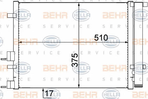 Behr-Hella 8FC 351 319-391 Cooler Module 8FC351319391: Buy near me in Poland at 2407.PL - Good price!