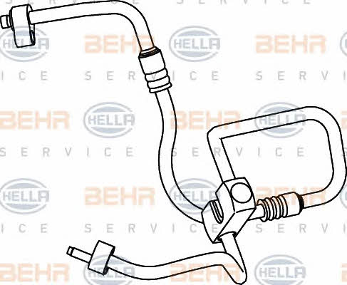 Behr-Hella 9GS 351 337-021 Coolant pipe 9GS351337021: Buy near me in Poland at 2407.PL - Good price!