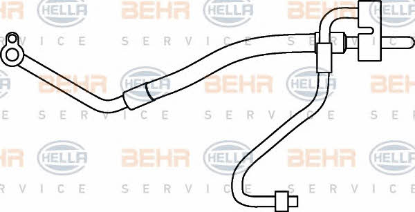 Behr-Hella 9GS 351 337-161 Трубка кондиционера 9GS351337161: Отличная цена - Купить в Польше на 2407.PL!