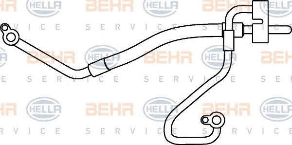 Behr-Hella 9GS 351 337-171 Трубка кондиционера 9GS351337171: Отличная цена - Купить в Польше на 2407.PL!