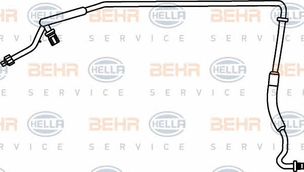 Behr-Hella 9GS 351 337-311 Трубка кондиционера 9GS351337311: Отличная цена - Купить в Польше на 2407.PL!